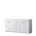 Avery 72 Inch Double Vanity No Top No Sinks No Mirror