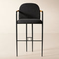 Avont Upholstered Charcoal Performance Fabric Dining Chair