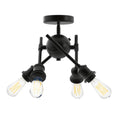 Carbon Loft Lissek Semi Flush Sputnik Chandelier
