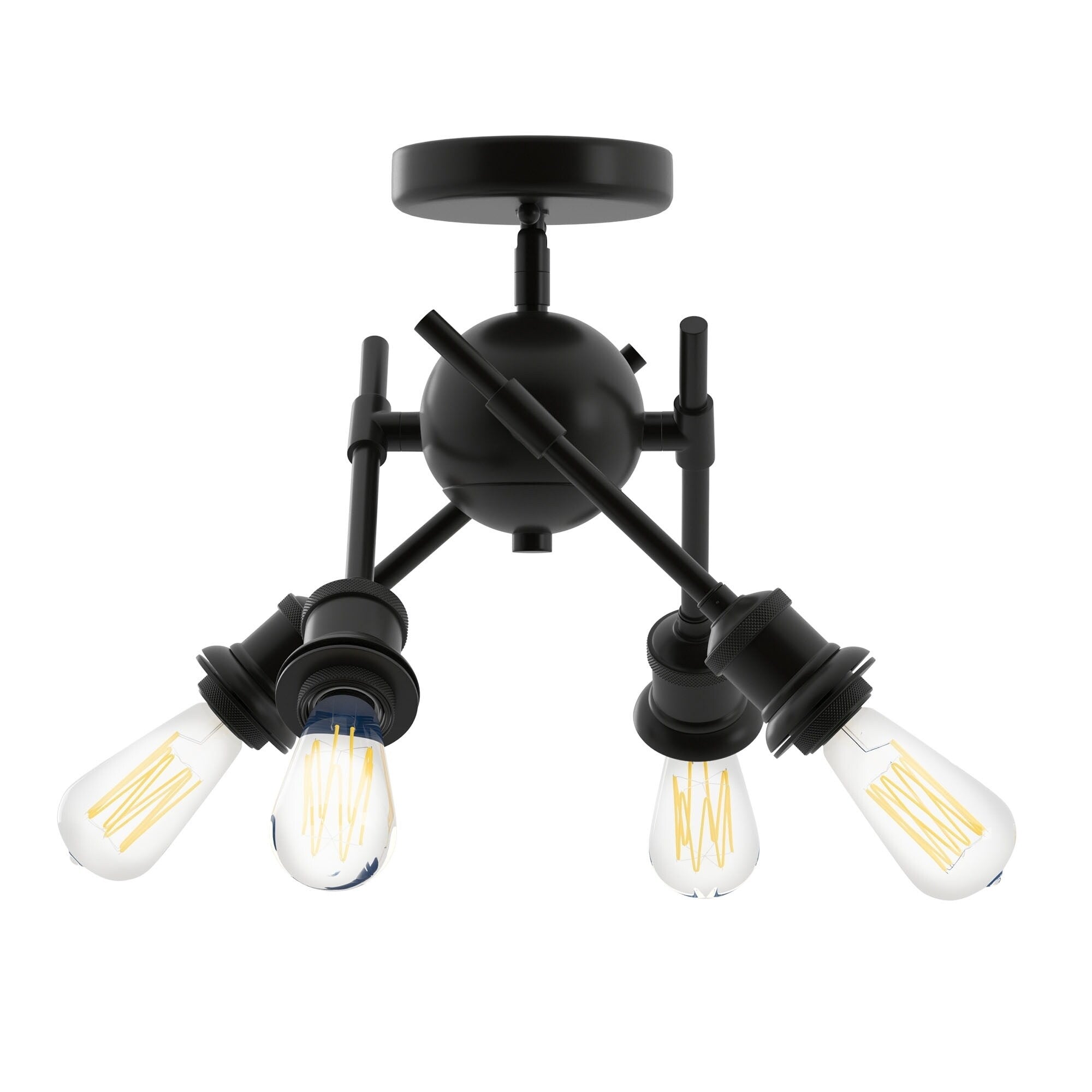 Carbon Loft Lissek Semi Flush Sputnik Chandelier