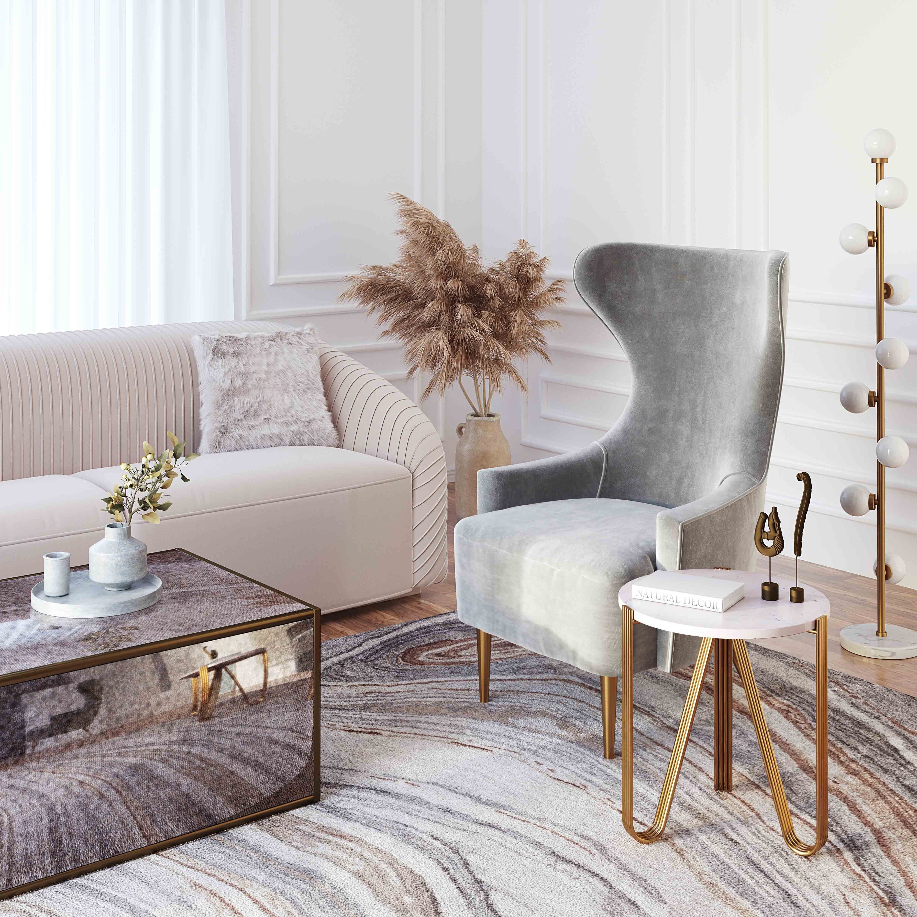 Aya Marble Side Table From Inspire Me Home Decor