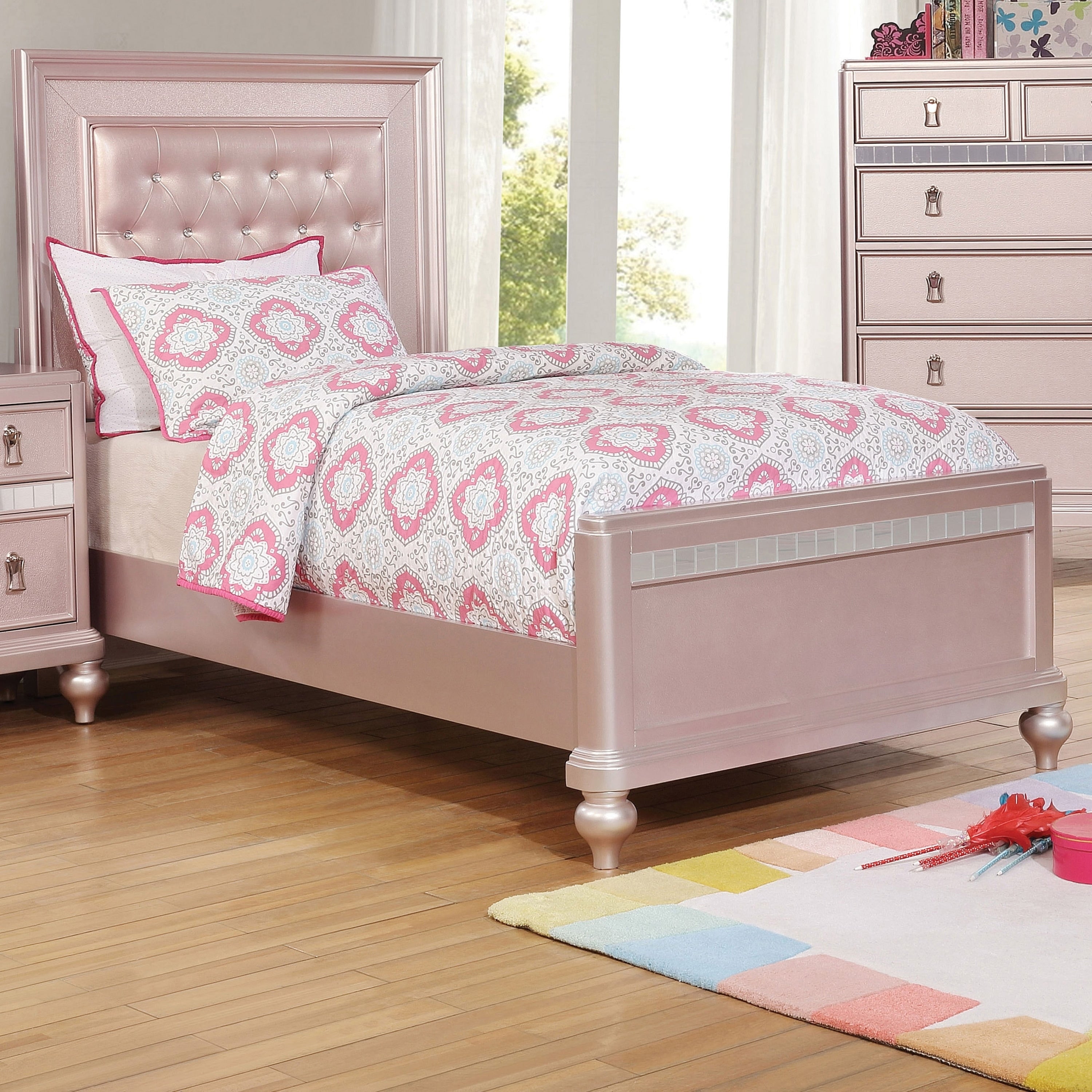 Furniture Of America Ayeda Mirror Trim Twin Or Full Bed