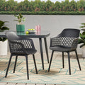 Azalea Outdoor Modern Dining Chair Set Of 2 By Christopher Knight Home 23.00 W X 21.50 D X 33.00 H