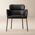 Azalea Leather Counter Stool Bello Black