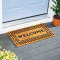 Aztec Style Welcome Coir Door Mat 28 X 16 28 X 16