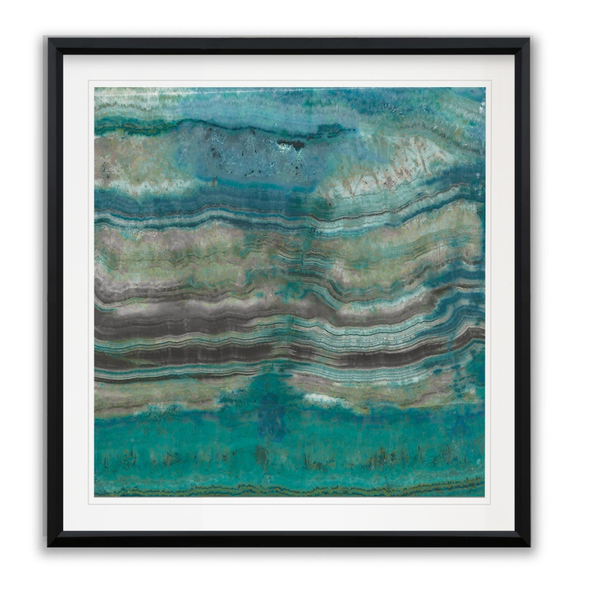 Azure I Framed Giclee Print