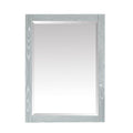 Azzuri Riley M24 Riley 32 X 24 Rectangular Framed Beveled Edge Mirror White