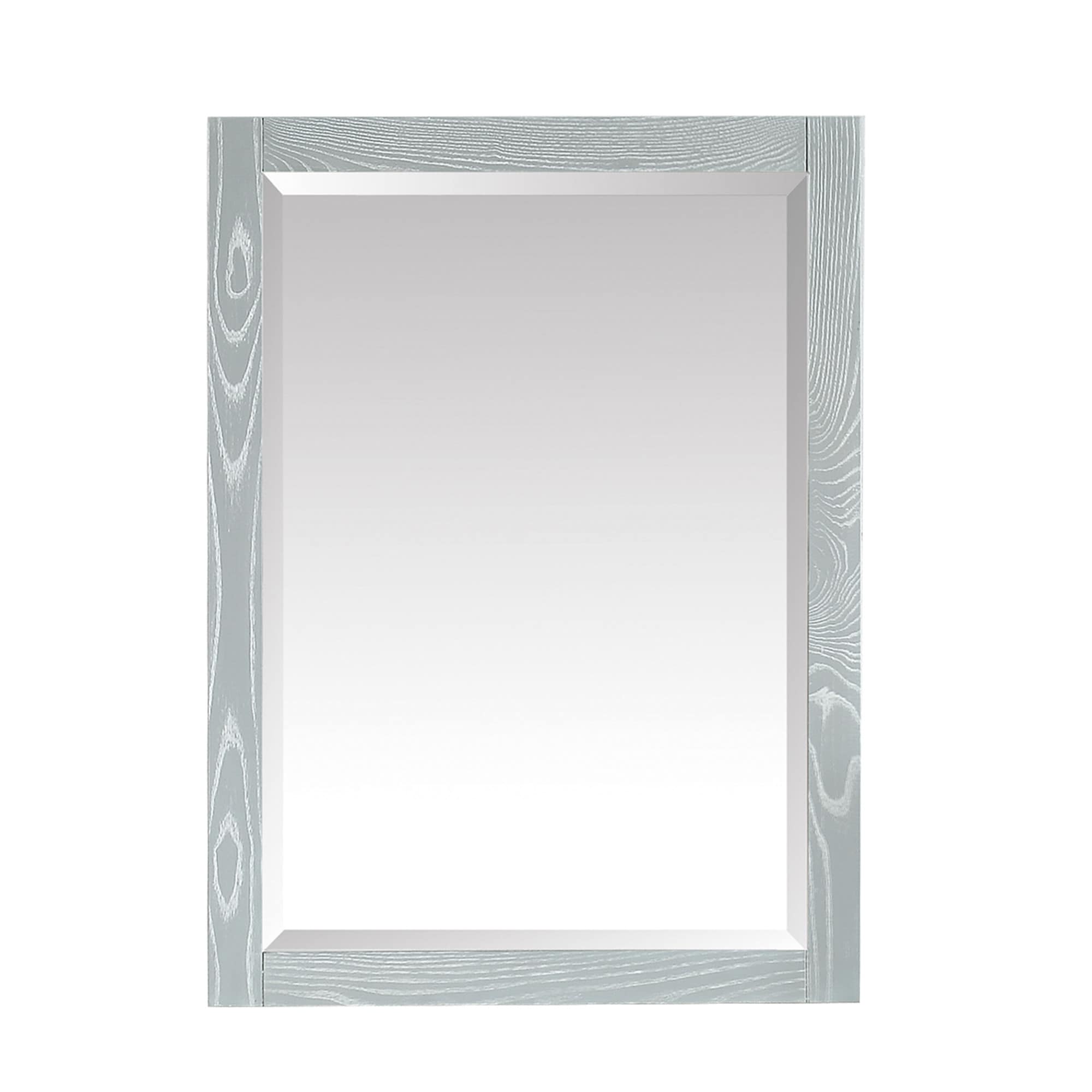 Azzuri Riley M24 Riley 32 X 24 Rectangular Framed Beveled Edge Mirror White