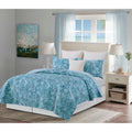 Azzurra Marine Coastal Cotton Quilt Bedding Set