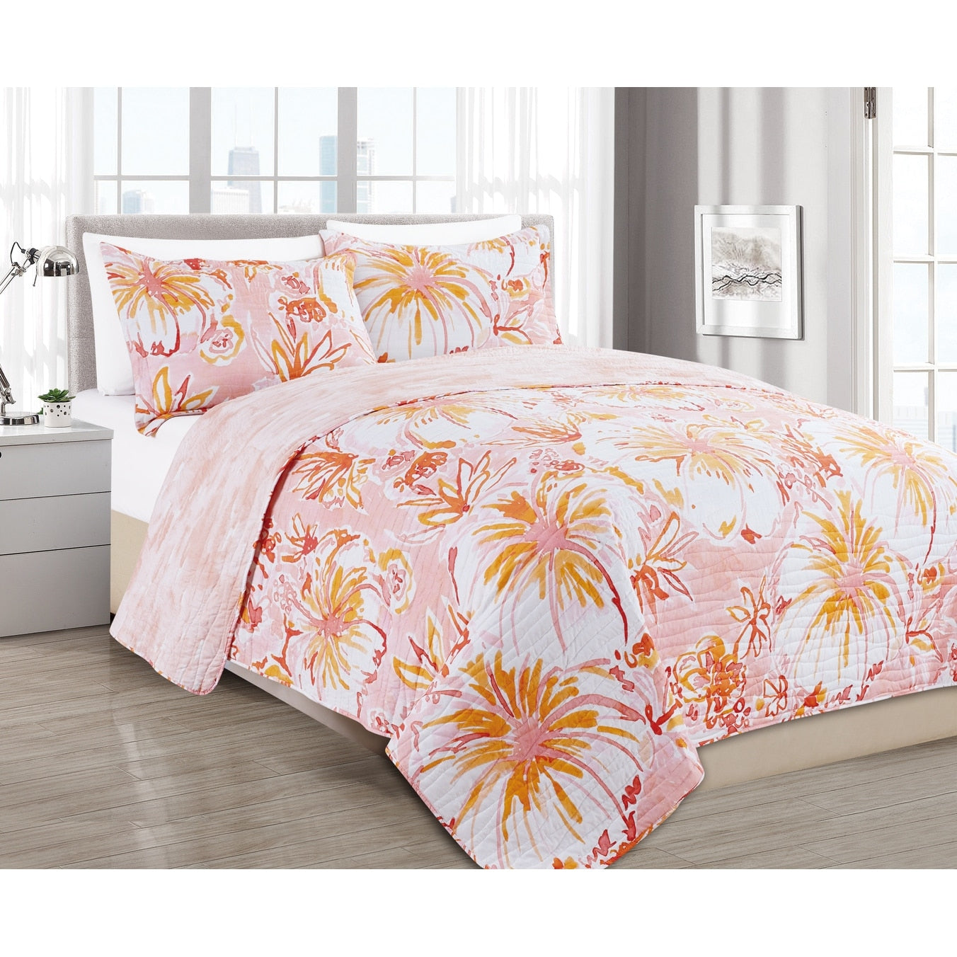 Barbarian By Barbra Ignatiev Digital Printed Kombucha Cha 2 3Pc Quilt Set