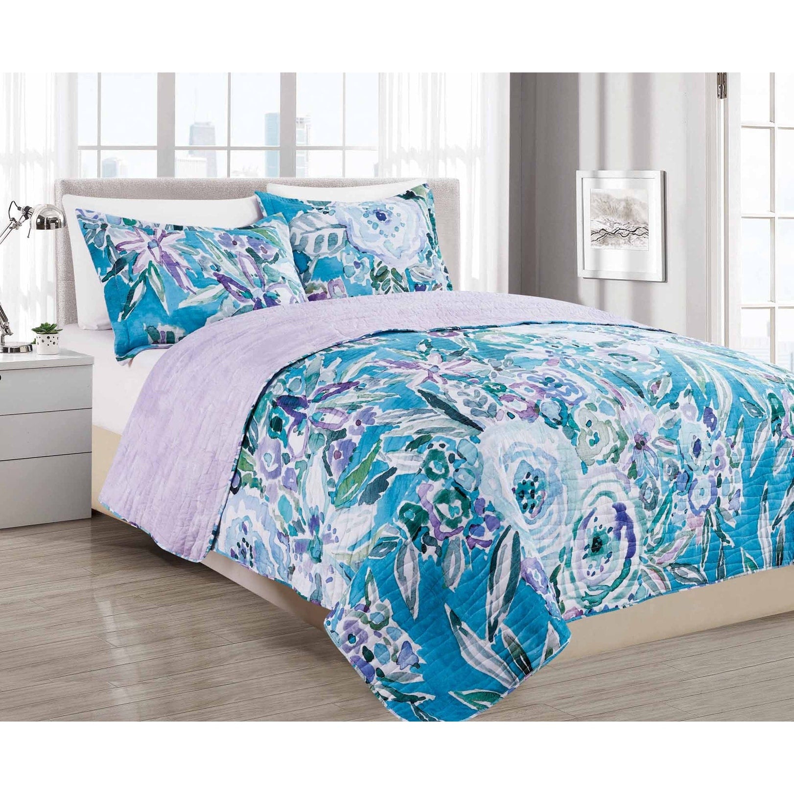 Barbarian By Barbra Ignatiev Digital Printed Maui Mindsets 2 3Pc Quilt Set