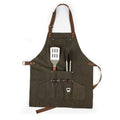 Bbq Apron With Tools Bottle Opener