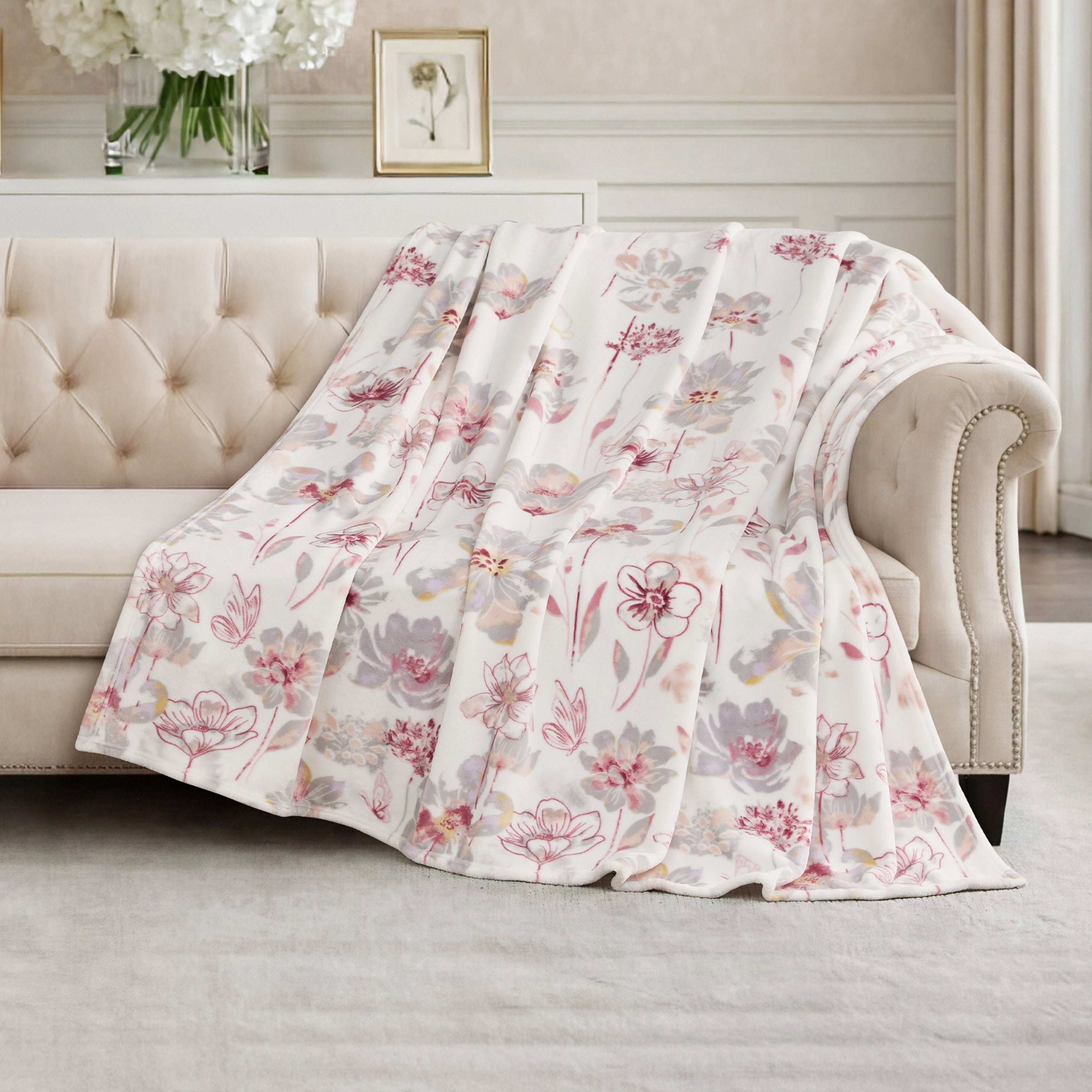 Bcbg 60 X 70 Plush Throws