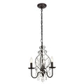 Blaise Collection Pendant D15 H20 Lt 3 Oil Rubbed Bronze Finish