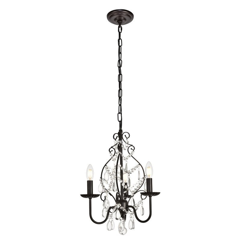 Blaise Collection Pendant D15 H20 Lt 3 Oil Rubbed Bronze Finish