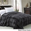 Boon Lightweight Printed Safari Animal Flannel Fleece Blanket