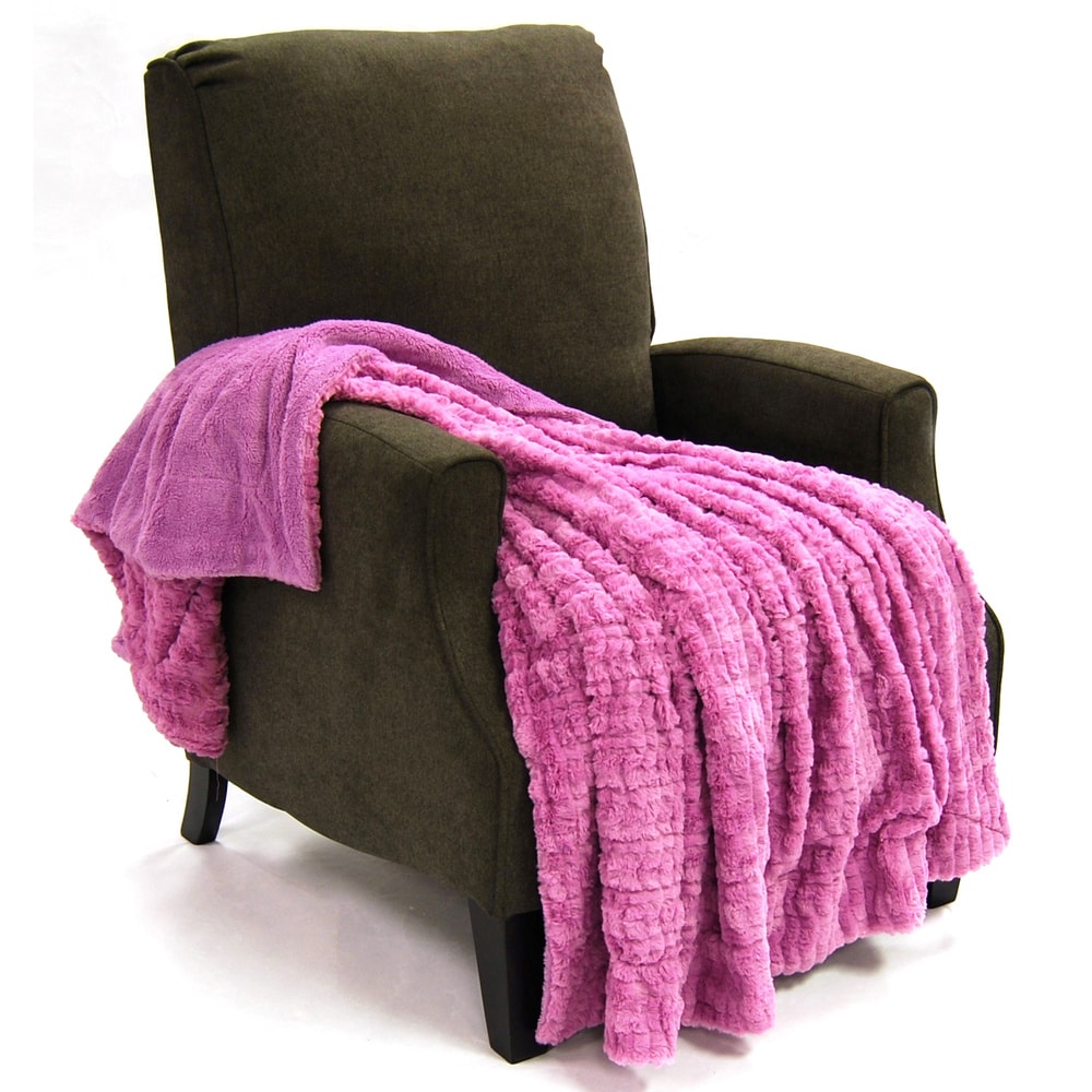 Boon Fulton Faux Fur Throw Blanket