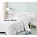 Byb Bare Bottom Duvet Cover White