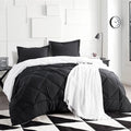 Byb Black White Reversible Comforter Shams Not Included