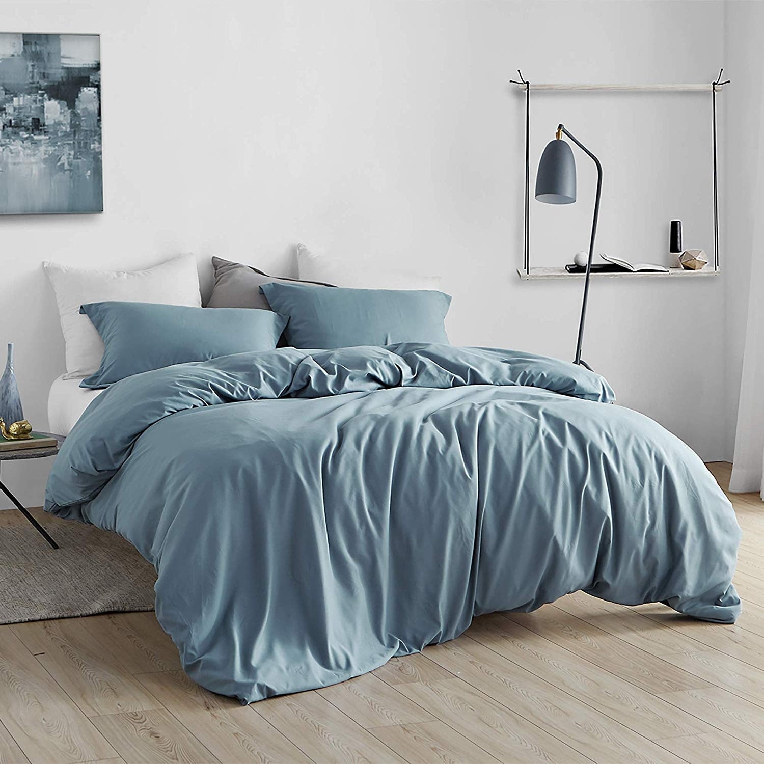 Byb Duvet Cover Smoke Blue