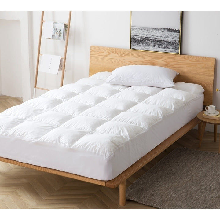 Byb Pure Plush Mattress Pad Memory Foam Large Square