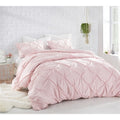 Byb Rose Quartz Pin Tuck Comforter