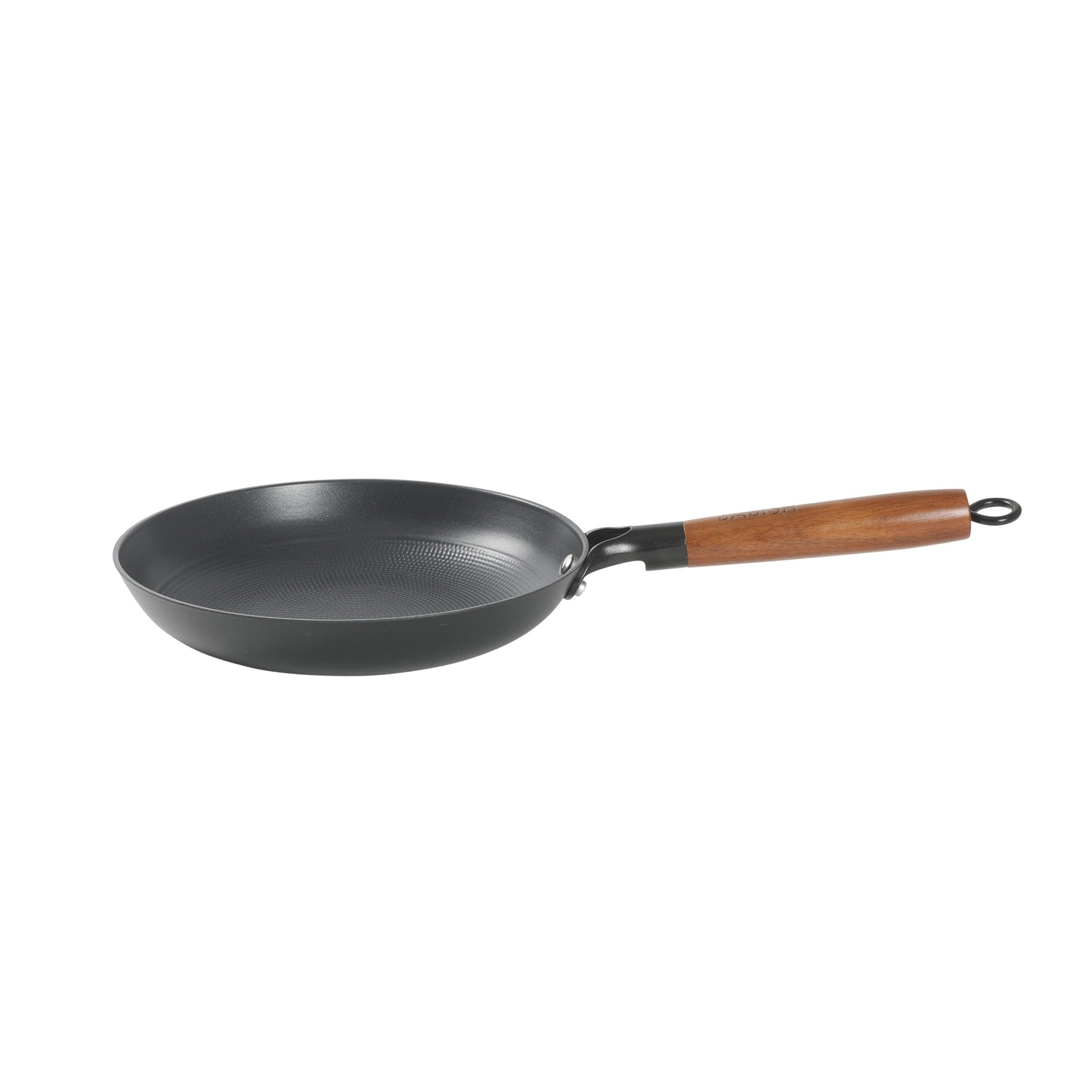 Babish 9.5 Or 11 Cast Iron Skillet With Wooden Handle Pre Seasoned Nonstick Pan Induction