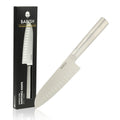 Babish High Carbon 1.4116 German Steel Full Tang 6.5 Inch Santoku Knife For Chopping Slicing Dicing Precision Prep