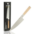 Babish High Carbon 1.4116 German Steel Full Tang 8 Inch Chef Knife For Chopping Slicing Dicing Everyday Prep