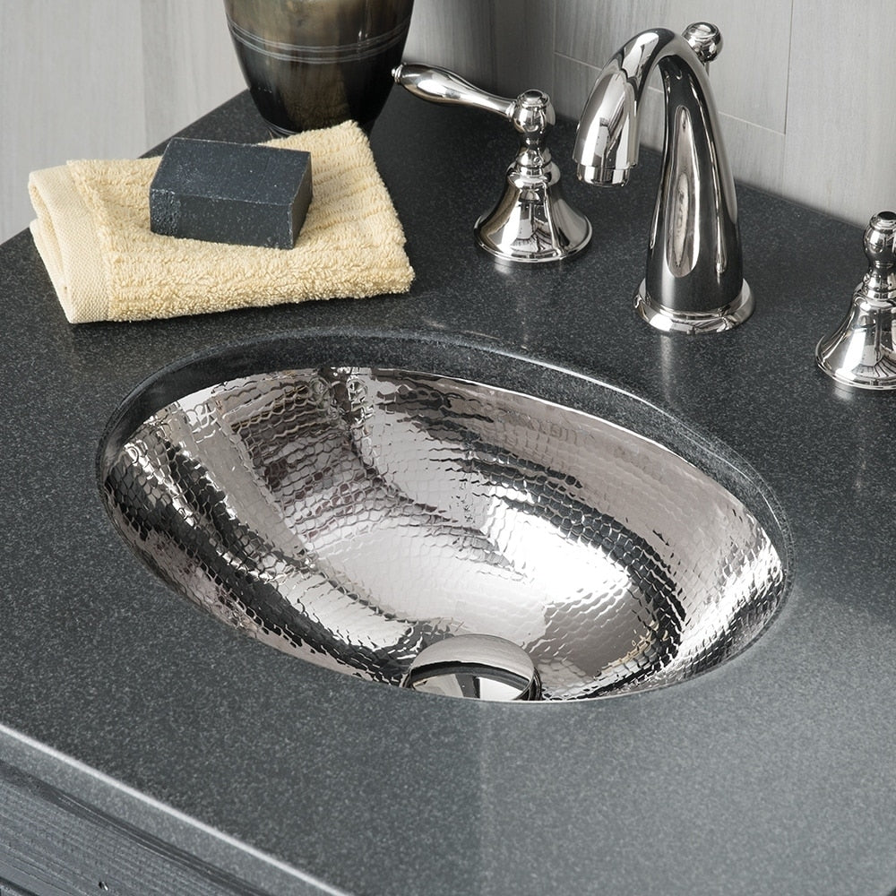 Baby Classic Polished Nickel Undermount Bathroom Sink Polished Nickel