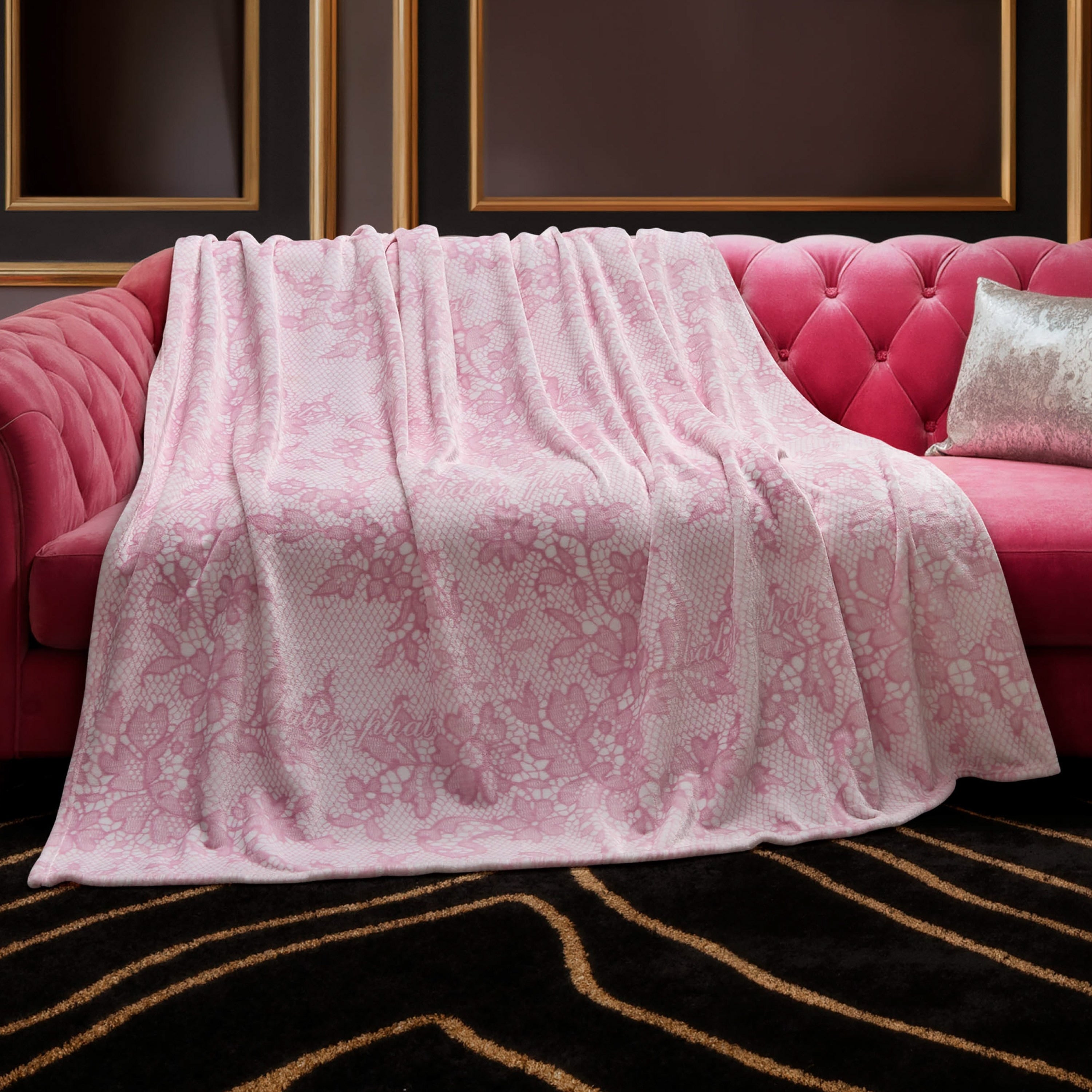 Baby Phat 60 X 70 Plush Throws