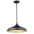 Bacio Led Bronze Motion Sensor Dome Pendant Light 16 In W X 13 In H X 16 In D