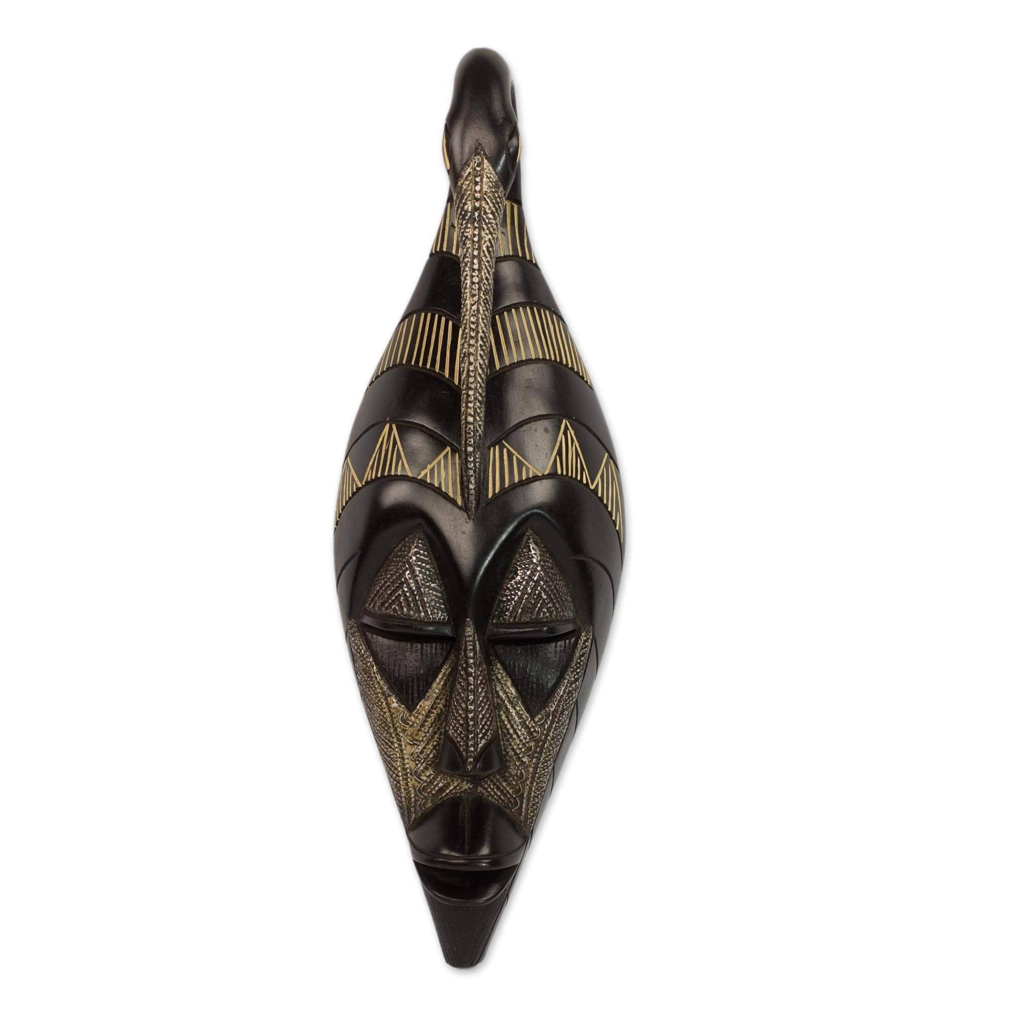 Back To My Roots African Wood Mask