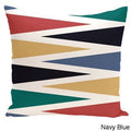 Backgammon Geometric Print 18 Inch Outdoor Pillow