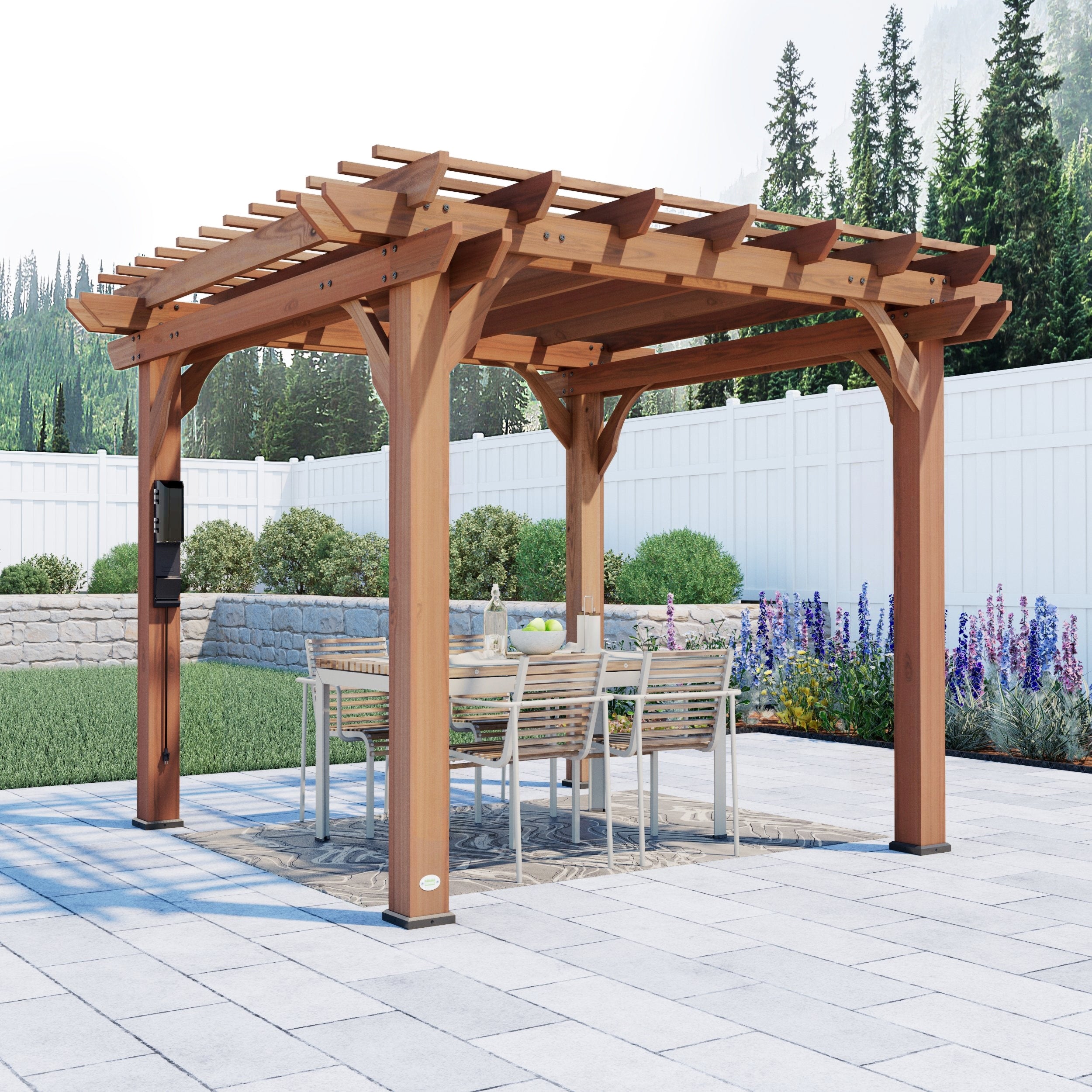 Cedar Pergola 10 X 10