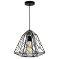The Gray Barn Blackberry Brambles 1 Light Chandelier With Black Finish