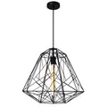 The Gray Barn Blackberry Brambles 1 Light Chandelier With Black Finish