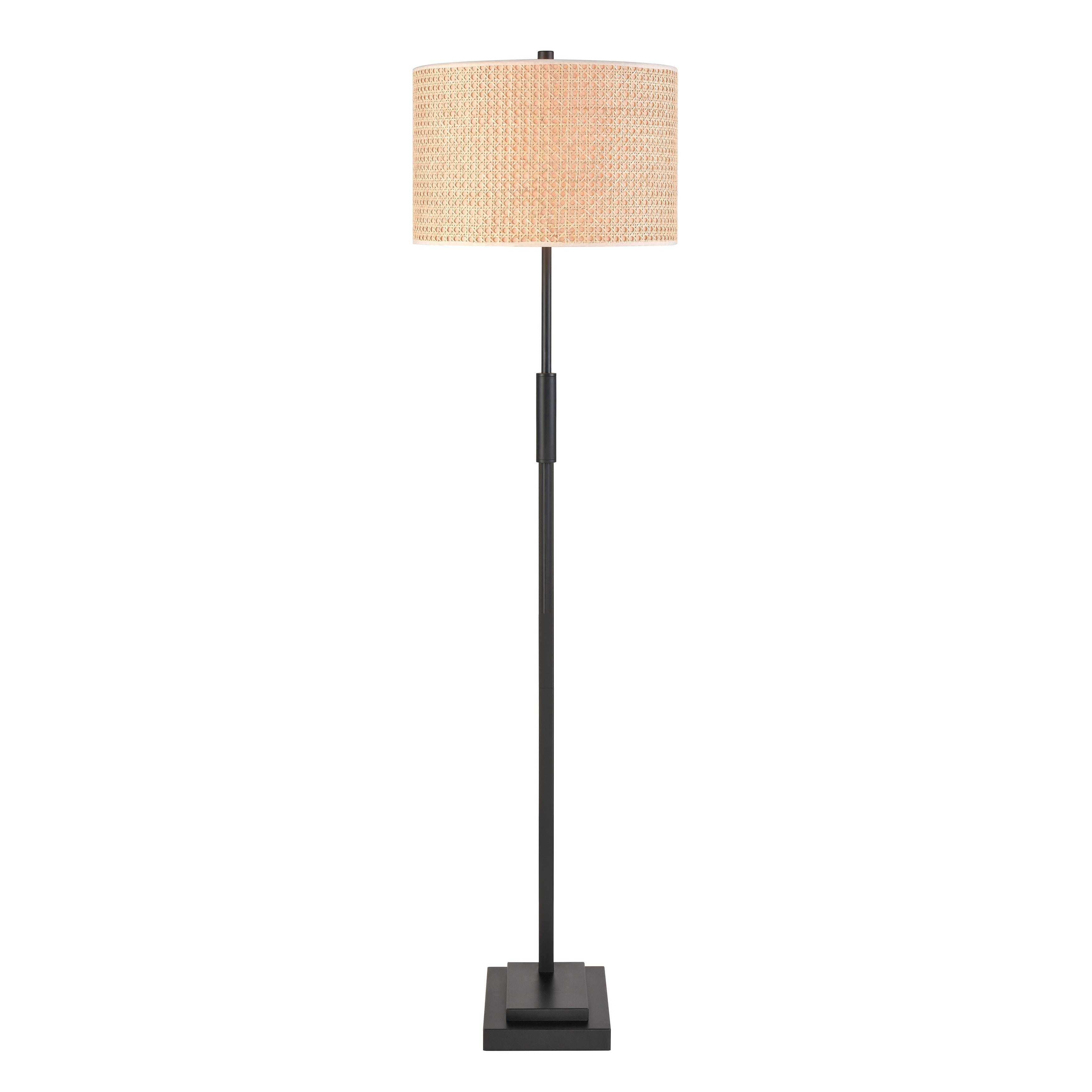 Baitz 62.5 High 1 Light Floor Lamp Matte Black 62.5 Inch H