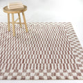 Bakker Boho Checkered Area Rug