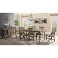 Balboa Park Roasted Oak Chairs With Cushion Seat Set Of 2