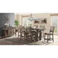Balboa Park Roasted Oak Chairs With Cushion Seat Set Of 2