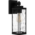 Balchier 1 Light Outdoor Wall Mount In Matte Black