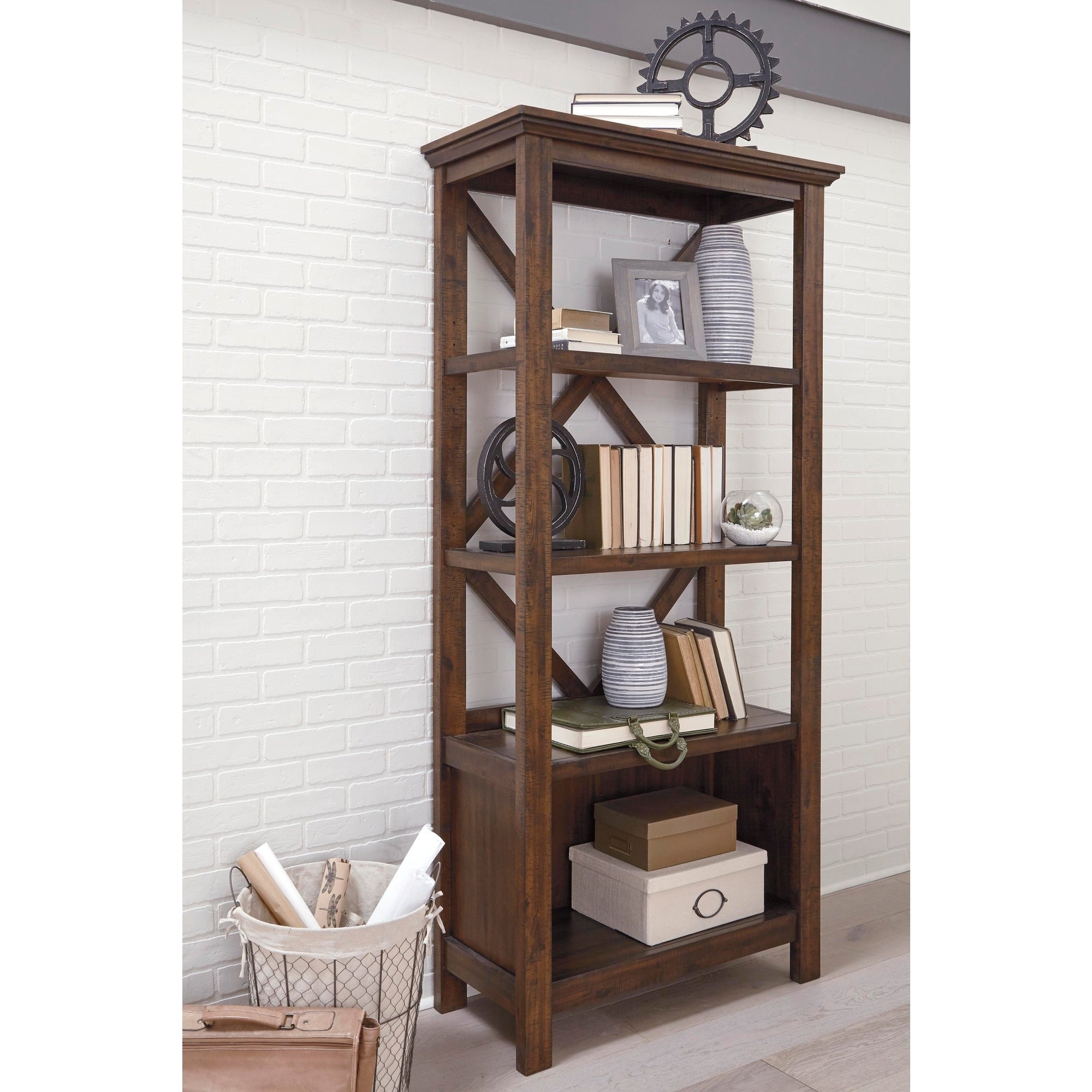 Signature Design By Ashley Baldridge Large Bookcase