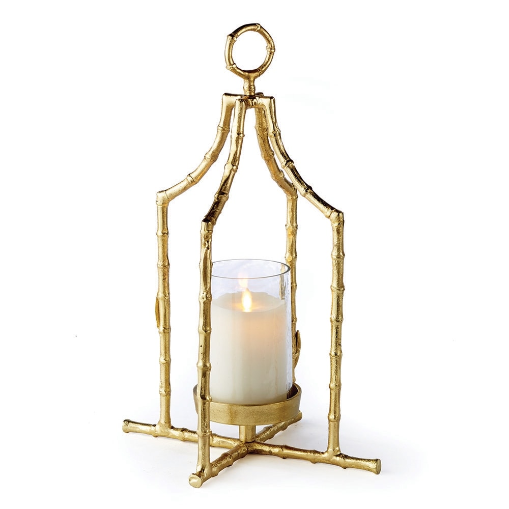 Baldwin 19 Inch Lantern Gold