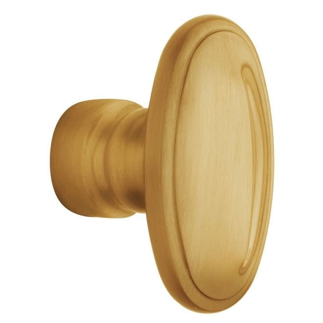 Baldwin 5057 Pair Of Estate Knobs Without Rosettes Vintage Brass