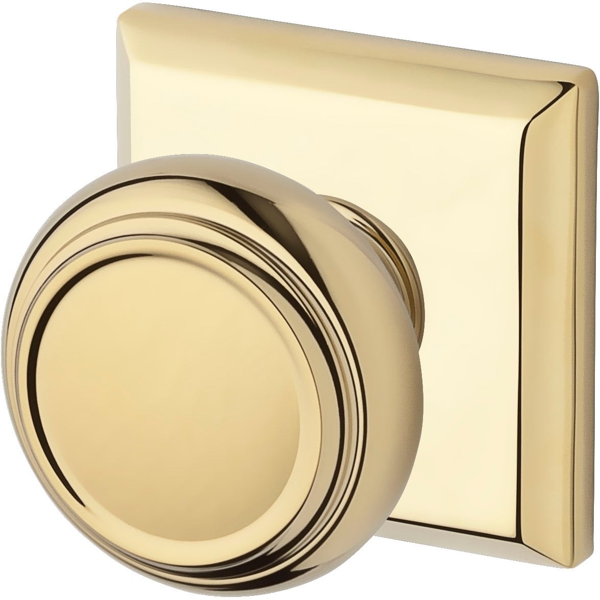 Baldwin Fd.Tra.Tsr Traditional Dummy Knobset With Traditional Square Rose