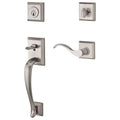 Baldwin Sc.Napxcur.R.Tsr Napa Right Handed Single Cylinder Handleset With Traditional Square Rose And Curve Lever On Interior