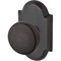 Baldwin Fd.Rus.Rar Rustic Dummy Knobset With Rustic Arch Rose