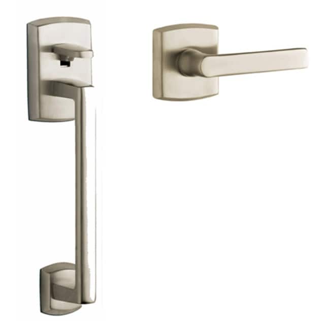 Baldwin 85386.Aclh Soho Sectional Entry Left Handed Handle Set Kit With Interior Soho Lever N A
