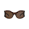 Balenciaga Cat Eye Frame Bio Injection Sunglasses